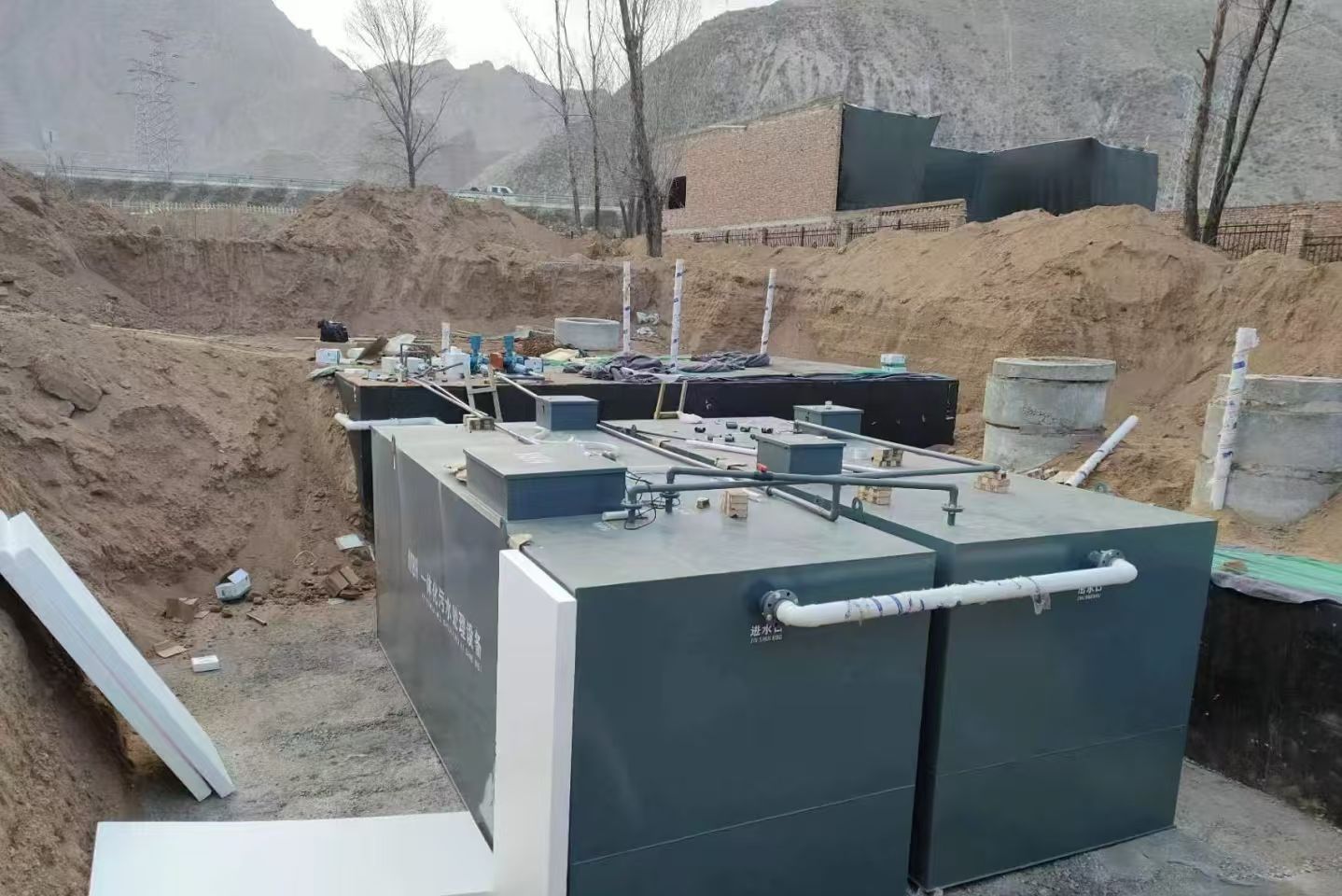 三家镇一体化污水处理设备
